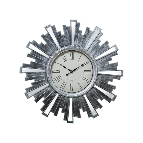 RELOJ PARED RESINA PLATEADO_°57,5X4,5CMPILA:1XAA(NO INCL RELOJ PARED RESINA PLATEADO_°57,5X4,5CMPILA:1XAA(NO INCL von AlexandreHouse