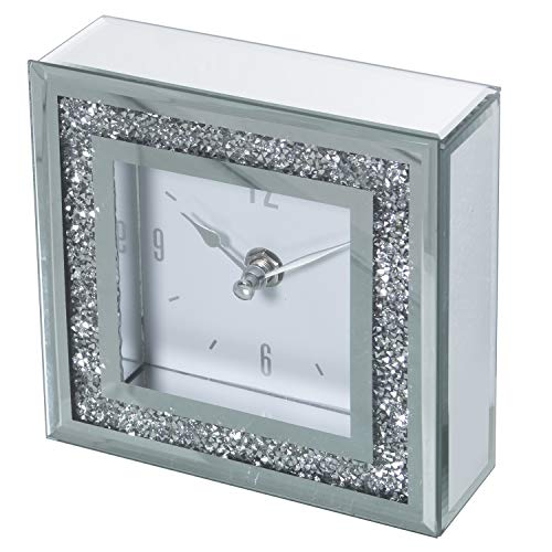 RELOJ SOBREMESA ESPEJO C/BRILLANTES 14X4,5X14CM, PILA:1XAA NO INC RELOJ SOBREMESA ESPEJO C/BRILLANTES 14X4,5X14CM, PILA:1XAA NO INC von AlexandreHouse
