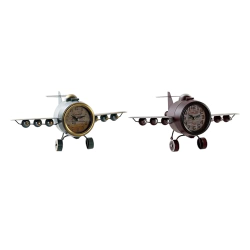 RELOJ SOBREMESA HIERRO 42X25X20,5 AVION 2 SURT. von AlexandreHouse