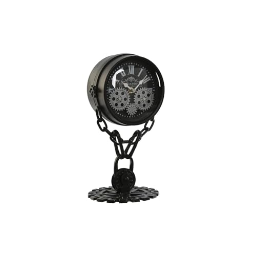 RELOJ SOBREMESA METAL CRISTAL 18X17X33 NEGRO RELOJ SOBREMESA METAL CRISTAL 18X17X33 NEGRO von AlexandreHouse