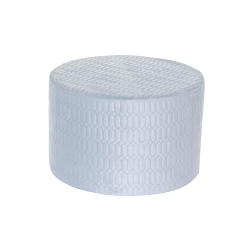 REPOSAPIES POLIESTER MDF 55X55X35 AZUL CELESTE von Redesyn