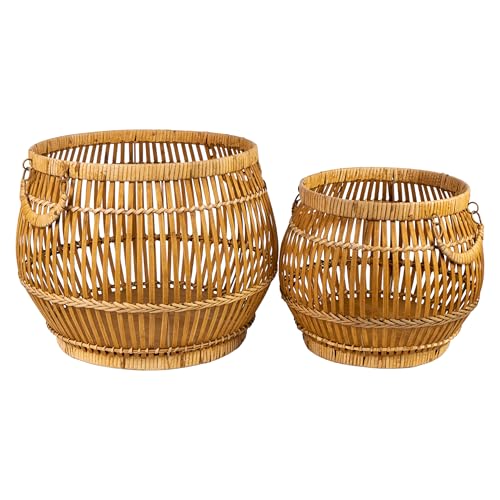 SET 2 CESTOS RATTAN/MADERA SET 2 CESTOS RATTAN/MADERA von AlexandreHouse