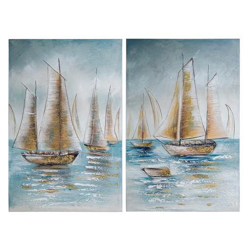 SET 2 CUADROS 22316 LIENZO 60X90CM VELEROS_60X3X90CM SET 2 CUADROS 22316 LIENZO 60X90CM VELEROS_60X3X90CM von AlexandreHouse