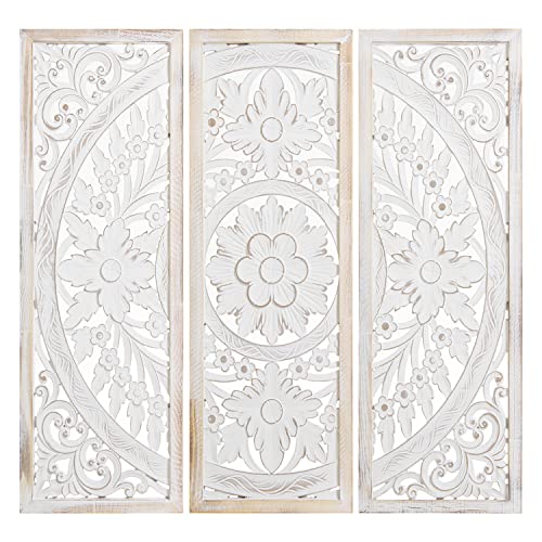 SET 3 RETABLOS MADERA CALADA 30X90CM BLANCO DECAPÉ, TRÍPTICO_90X2X90CM COMPOSICIËN FINAL SET 3 RETABLOS MADERA CALADA 30X90CM BLANCO DECAPÉ, TRÍPTICO_90X2X90CM COMPOSICIËN FINAL von AlexandreHouse