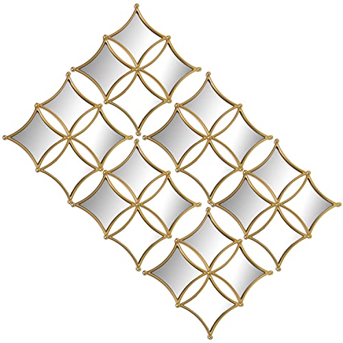 SET 6 ADORNOS PARED MELAMINA DORADA C/ESPEJOS_25X25CM SET 6 ADORNOS PARED MELAMINA DORADA C/ESPEJOS_25X25CM von AlexandreHouse