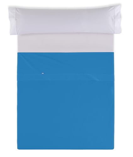Sábana SABANA ENCIMERA color azul cendre Cama de 200 50% algodón / 50% poliéster - 144 hilos. Gramage: 115 Sábana SABANA ENCIMERA color azul cendre Cama de 200 50% algodón / 50% poliéster - 144 hilos. Gramage: 115 von AlexandreHouse