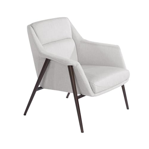Sillón tapizado en tela y estructura de acero pintado en marrón. Sillón tapizado en tela y estructura de acero pintado en marrón. von AlexandreHouse