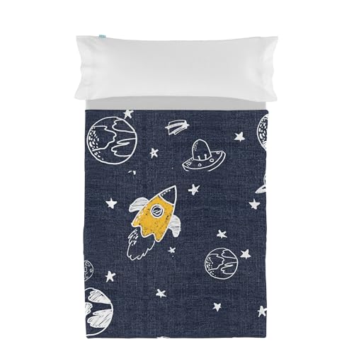 Starspace Juego de sábanas 2 piezas 160x270 cm (Cama 80/90) von AlexandreHouse