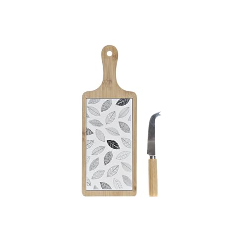 TABLA APERITIVO SET 2 GRES BAMBU 33X12X1 HOJAS TABLA APERITIVO SET 2 GRES BAMBU 33X12X1 HOJAS von AlexandreHouse