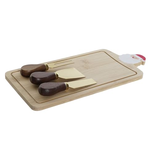 TABLA CORTAR SET 4 BAMBU INOX 33X15X1 PAPA NOEL TABLA CORTAR SET 4 BAMBU INOX 33X15X1 PAPA NOEL von AlexandreHouse