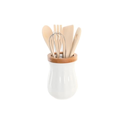 UTENSILIOS SET 6 PORCELANA BAMBU 10,5X10,5X15,5 von AlexandreHouse