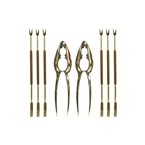 UTENSILIOS SET 8 INOX 3X3X15 MARISCO DORADO UTENSILIOS SET 8 INOX 3X3X15 MARISCO DORADO von AlexandreHouse