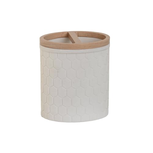 VASO RESINA BAMBU 9,5X7X11 BLANCO VASO RESINA BAMBU 9,5X7X11 BLANCO von AlexandreHouse