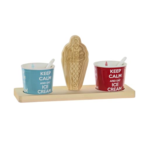 VASO SET 5 CERAMICA PINO 30X10X15 HELADOS von AlexandreHouse