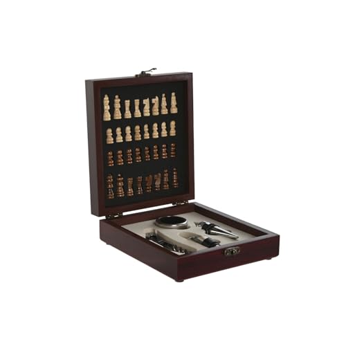 VINO SET 5 MDF INOX 15X17X5 GRANATE VINO SET 5 MDF INOX 15X17X5 GRANATE von AlexandreHouse