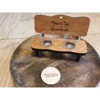 Personalisierte Schnapsbank Mit Gravur Aus Erlenholz, Hochzeit, Einzug, Geburtstag, Rente Personalisierte Schnapsbank Mit Gravur Aus Erlenholz, Hochzeit, Einzug, Geburtstag, Rente von AlexasKreativwerk