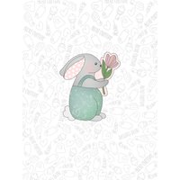 Hase Love Blume 2022 von AlexsCutters