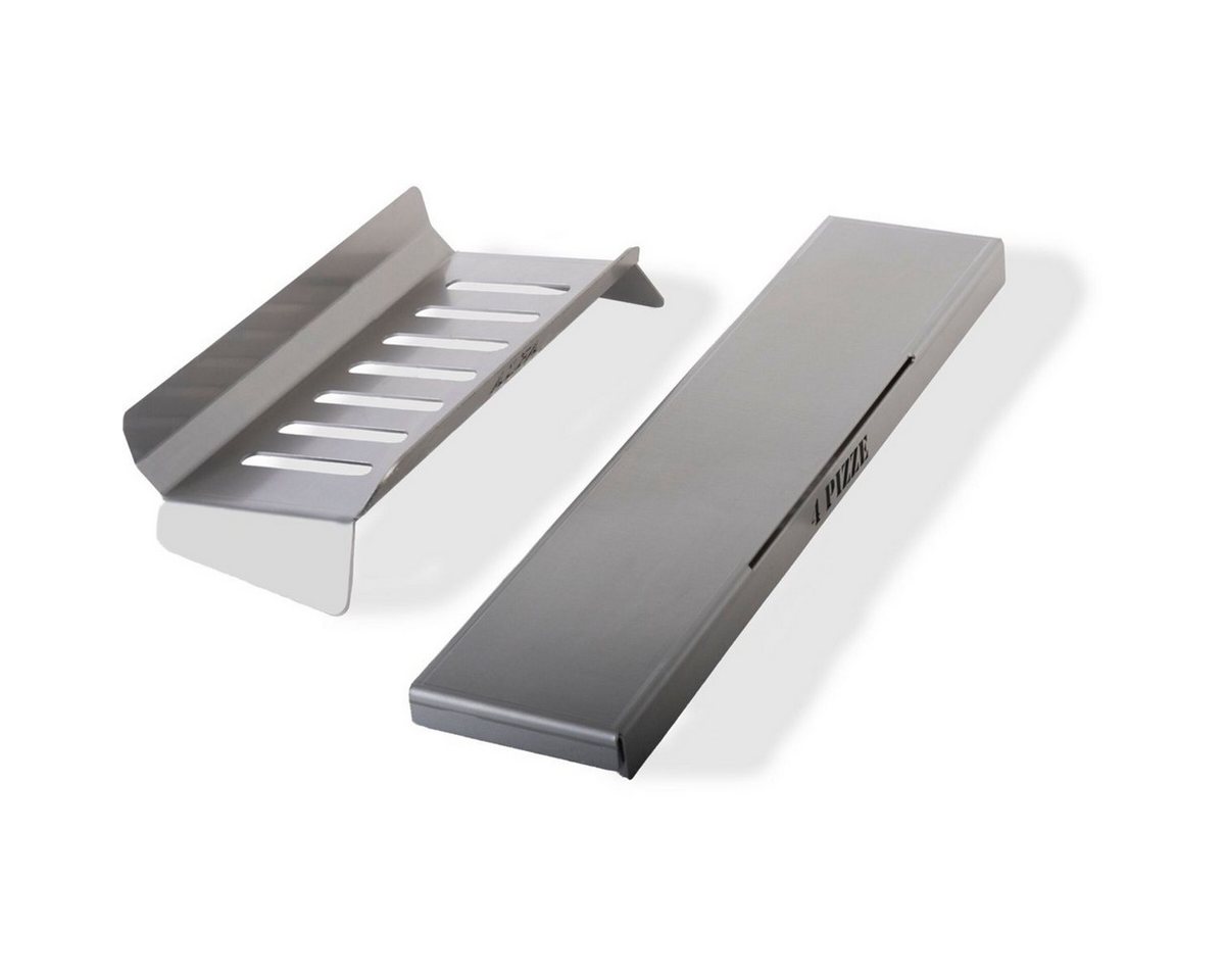Alfa Forni Gasgrill Kit Hybrid 1 Pizza (Moderno) Edelstahl von Alfa Forni