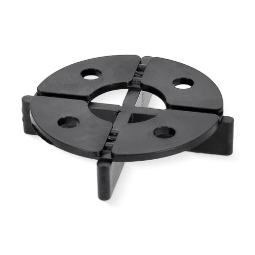 100x Alfa Fugenkreuz mit Bodenplatte 15 mm Auflagefläche für Terrassenplatten witterungs- und alterungsbeständig Auflage Pads mit Teller Außenbereich von Alfa