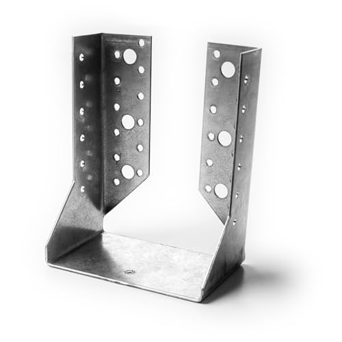 10x Alfa Balkenschuh Kombi Typ B mit Innenlaschen 100 mm x 140 mm sendizimirverzinkt für Neben- und Hauptträger von Alfa