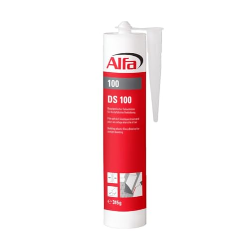 10x Alfa Folienkleber bauelastisch 315 Gramm Profi-Qualität Dampfbremsfolien und Fensteranschlussbänder luftdicht Verkleben Spezialklebstoff von Alfa