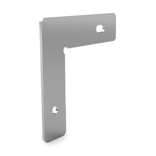 25x Alfa TL Vertikal-Verbinder für Alu-Terrassenprofil Flachverbinder für Trittstufen oder Verblendungen Verbindungsplatte Terrassenbau von Alfa