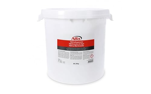 2x Alfa Auftaugranulat 25 kg (30 l) Eisweg Winter Streugranulat bis -40 °C - Alternative zu Streusalz/Streusplitt, umweltschonend und tierverträglich von Alfa