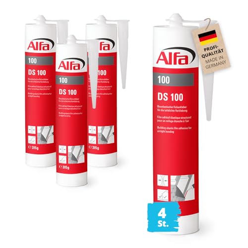 4x Alfa Folienkleber 315 g Profi-Qualität Dichtkleber Spezialklebstoff Kartusche Kleber Klebstoff Dampfbremsfolien Dampfbremse Dampfsperre Fenster Fensteranschlussbänder 4x Alfa Folienkleber 315 g Profi-Qualität Dichtkleber Spezialklebstoff Kartusche Kleber Klebstoff Dampfbremsfolien Dampfbremse Dampfsperre Fenster Fensteranschlussbänder von Alfa