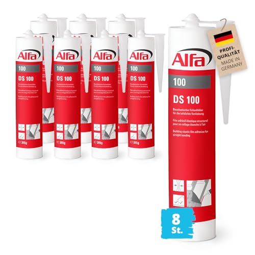 8x Alfa Folienkleber 315 g Profi-Qualität Dichtkleber Spezialklebstoff Kartusche Kleber Klebstoff Dampfbremsfolien Dampfbremse Dampfsperre Fenster Fensteranschlussbänder 8x Alfa Folienkleber 315 g Profi-Qualität Dichtkleber Spezialklebstoff Kartusche Kleber Klebstoff Dampfbremsfolien Dampfbremse Dampfsperre Fenster Fensteranschlussbänder von Alfa