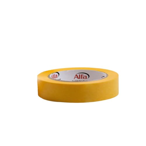 Alfa 1x FineLine GOLD Washi Tape 25 mm x 50 m Profi-Qualität dünnes imprägniertes japanisches Reispapierband PREMIUM-Klebeband Alfa 1x FineLine GOLD Washi Tape 25 mm x 50 m Profi-Qualität dünnes imprägniertes japanisches Reispapierband PREMIUM-Klebeband von Alfa
