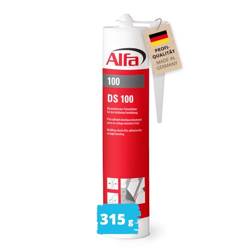 1x Alfa Folienkleber 315 g Profi-Qualität Dichtkleber Spezialklebstoff Kartusche Kleber Klebstoff Dampfbremsfolien Dampfbremse Dampfsperre Fenster Fensteranschlussbänder 1x Alfa Folienkleber 315 g Profi-Qualität Dichtkleber Spezialklebstoff Kartusche Kleber Klebstoff Dampfbremsfolien Dampfbremse Dampfsperre Fenster Fensteranschlussbänder von Alfa