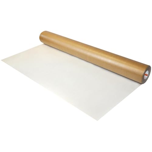 Alfa Milchtütenpapier 180 g/m² beidseitig PE-beschichtetes Abdeckpapier 50 m² zum Schützen und Abdecken von Alfa