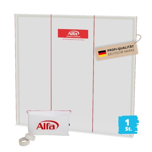 Alfa Staubschutzwand 3,3 m x 3,2 m Profi-Qualität mit Transportbeutel und beiliegendem Klebeband, extrem reißfest Alfa Staubschutzwand 3,3 m x 3,2 m Profi-Qualität mit Transportbeutel und beiliegendem Klebeband, extrem reißfest von Alfa