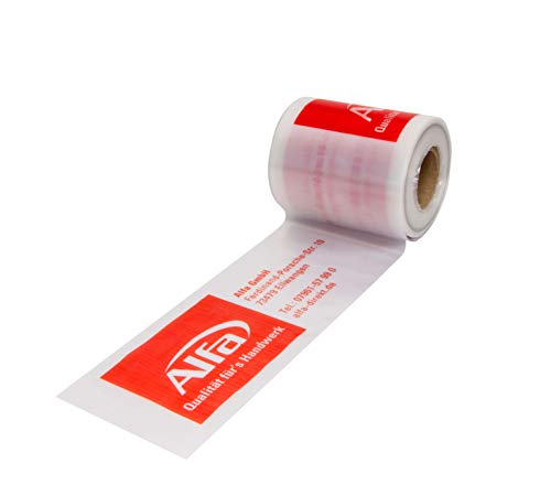 Alfa Dachrinnenschlauch Profi-Qualität Ø 130 mm handliche Rolle Fallrohr-Ersatz aus stabiler LDPE-Folie (1) von Alfa