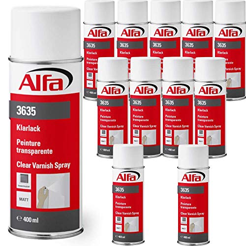 Alfa Klarlack 400 ml (1, Hochglanz) von Alfa