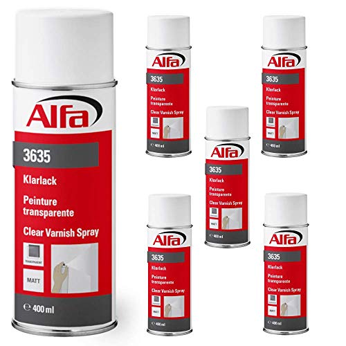 Alfa Klarlack 400 ml (12, Matt) von Alfa