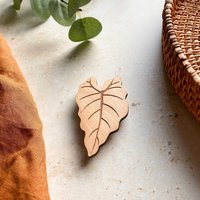 Alocasia Magnet, Elefant Ohrmagnet, Pflanze, Pflanzenliebhaber Geschenk, Zimmerpflanze Geschenk Für Frauen von AlfalfaDesign