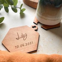 Passende Paare Untersetzer, Hochzeitsgeschenk, Geschenk, Personalisierte Jahrestagsgeschenke, Verlobungsgeschenk, Puzzle Untersetzer von AlfalfaDesign