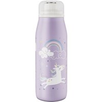 Alfi Isolierflasche "KIDS ISO BOTTLE, Edelstahlkörper, spülmaschinenfest" 12h heiß & 24h kalt, Trinköffnung mit konsistentem Trinkfluss von Alfi