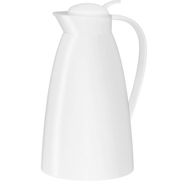 Alfi Isolierkanne Isokanne 1,0L ECO mit Einhand Außgießtaste, 1000 l, Vakuum-Hartglaseinsatz von Alfi
