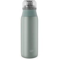 Alfi Trinkflasche "ELEMENT BOTTLE, Edelstahlkörper, spülmaschinenfest" 0,6l, Free-Flow Trinksystem mit intuitivem Schraubverschluss von Alfi