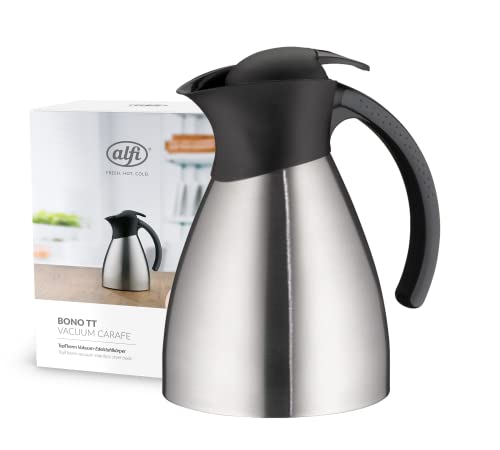alfi Isolierkanne Bono, Edelstahl mattiert 1,0 l von alfi