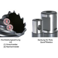 ALFRA Kernbohrer HSS-Co RQX 13/50mm von Alfra
