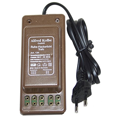 Alfred Kolbe Krippen AM 26 Weihnachtskrippen-Zubehör-Set Flacker- und Ruhelichttrafo 230 V sehr gut für Rauchlagerfeuer 4,5 V von Alfred Kolbe Krippen
