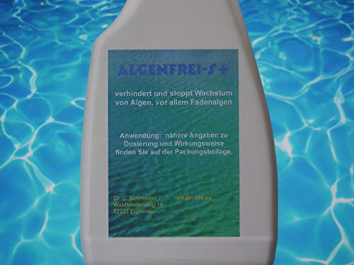 Algenfrei-S+ Algenvernichter Fadenalgenvernichter für 100.000 L: hocheffektiv + physikalisch wirksam von Algenfrei-S