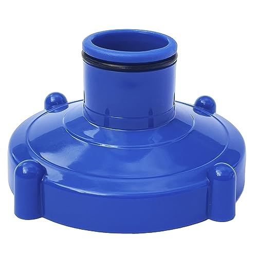 Algenschnapper Adapter für Zusatzfilter für Pools 80 mm auf 32 mm, Blau von Algenschnapper