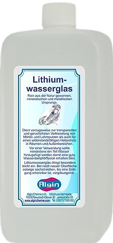 Lithiumwasserglas 1 Liter Verkieselung Beton- Verfestigung von Algin