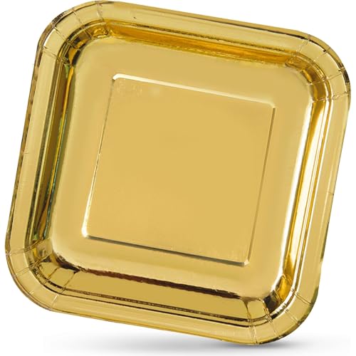 Algon Einwegteller, Größe 20 cm, robust und umweltfreundlich, ideal für Partys, Veranstaltungen und Meetings, 50 Stück von Algon