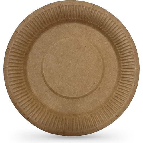 Algon Einwegteller, Größe 28 cm, robust und umweltfreundlich, ideal für Partys, Veranstaltungen und Meetings, 3 Stück von Algon