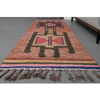 70 X 300 cm Adler Vintage Läufer, Oushak Teppichläufer, Handgemachter Wollteppich, Antiker Teppich 100 300, Küchenteppich von AliBabaCarpets
